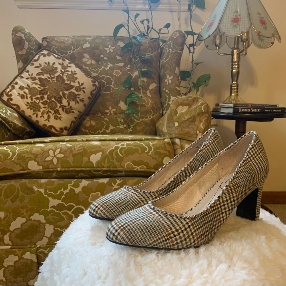 🌟plaid heels🌟